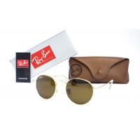 Ray Ban Round Metal 3447-brown-g