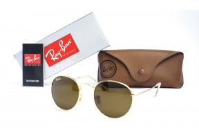 Ray Ban Round Metal 3447-brown-g