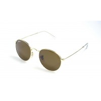 Ray Ban Round Metal 3447-brown-g